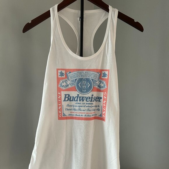 Tank - Beer Logo (Budweiser) Graphic Tank - NEW - Picture 1 of 1